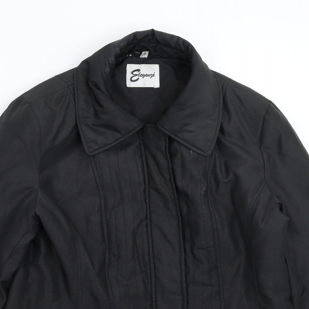 Womens UK Size S Elegance Black Jacket