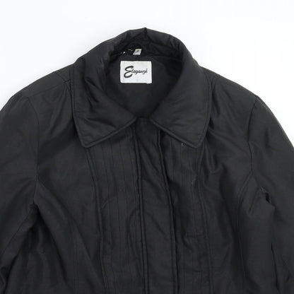 Womens UK Size S Elegance Black Jacket