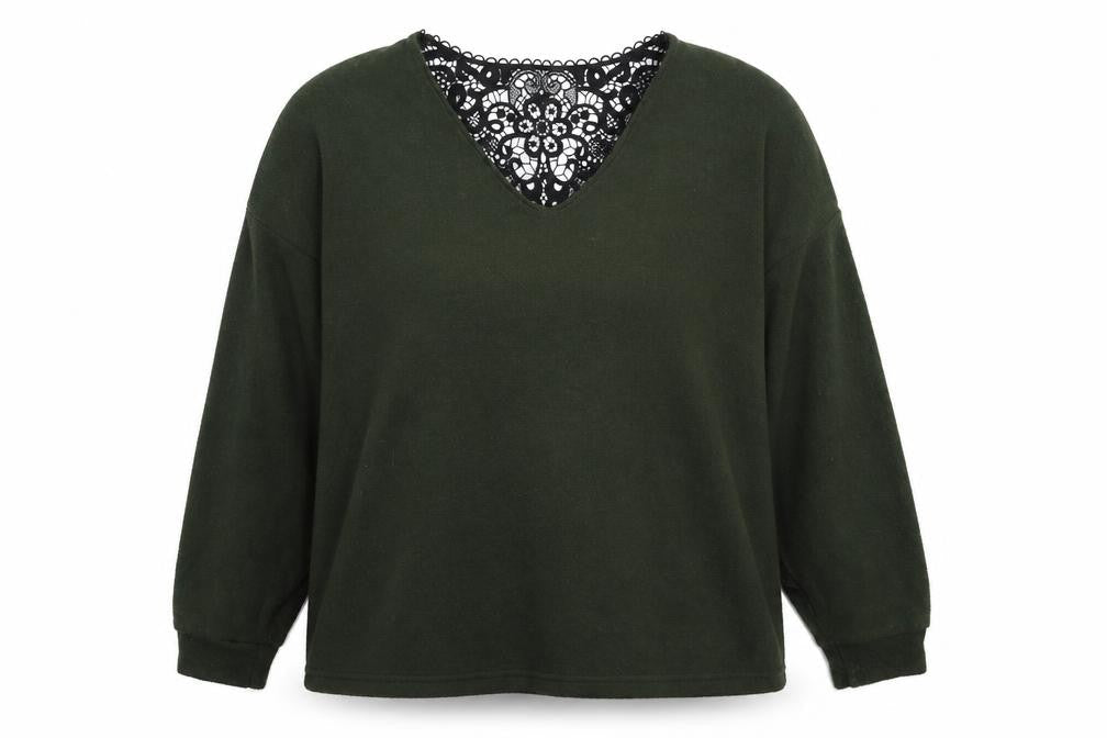 Womens UK Size 14 Dorothy Perkins Green Pullover Jumper