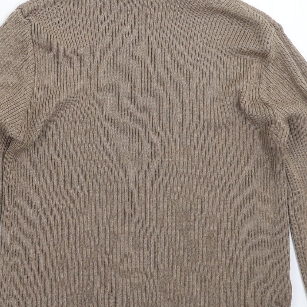 Womens UK Size S Preworn Grey Pullover Jumper