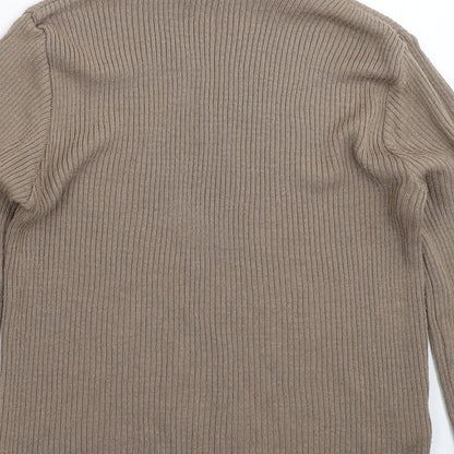 Womens UK Size S Preworn Grey Pullover Jumper