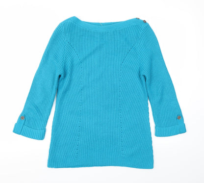 BHS Womens Blue   Pullover Jumper Size 12