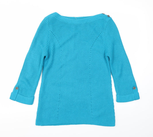 BHS Womens Blue   Pullover Jumper Size 12