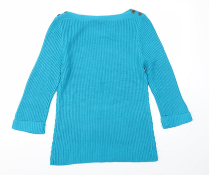 BHS Womens Blue   Pullover Jumper Size 12