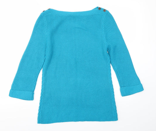 BHS Womens Blue   Pullover Jumper Size 12