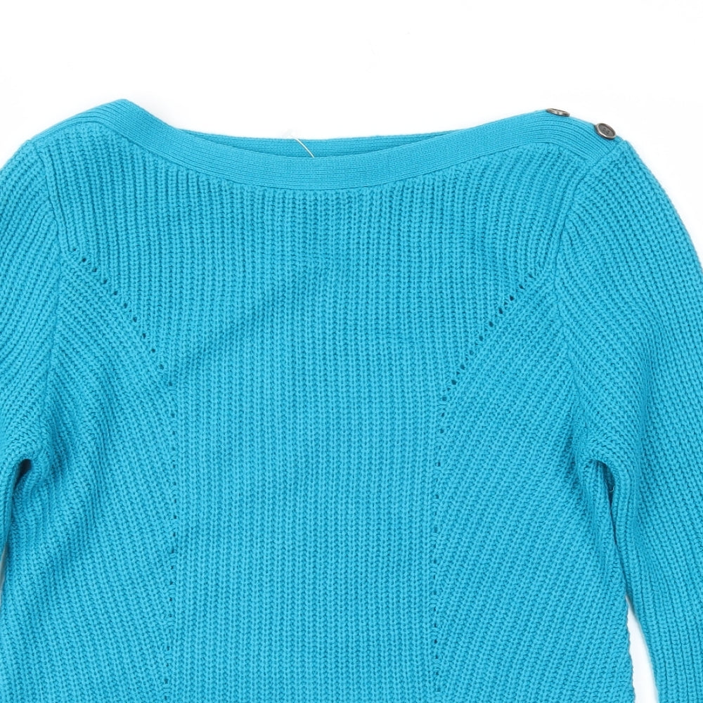 BHS Womens Blue   Pullover Jumper Size 12