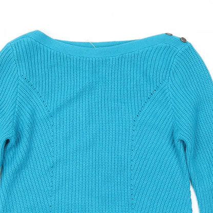 BHS Womens Blue   Pullover Jumper Size 12