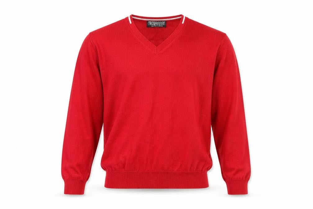 Mens UK Size M Topman Red Pullover Sweatshirt