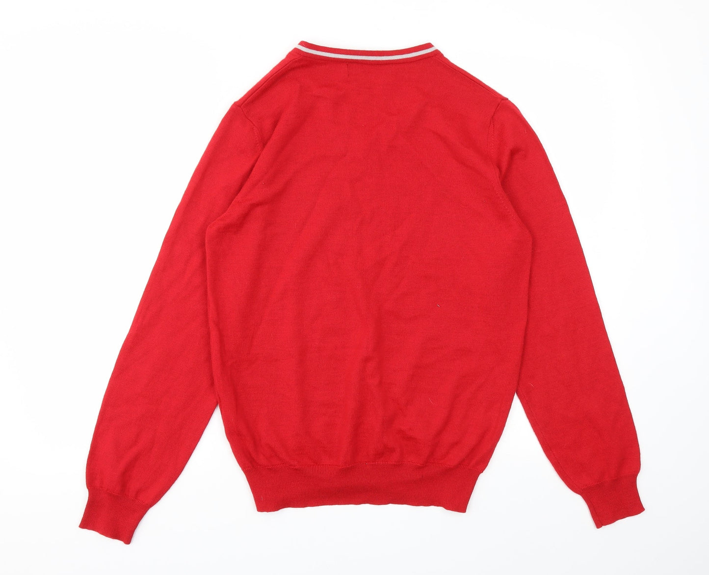 Topman Mens Red   Pullover Sweatshirt Size M