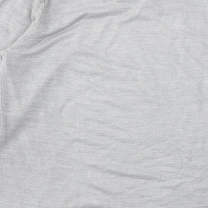 George Mens Grey   Pullover Sweatshirt Size M