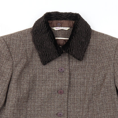 Bonmarché Womens Brown   Jacket Blazer Size 18