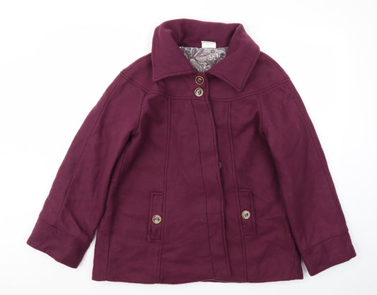Womens UK Size 14 Anne De Lancay Purple Jacket
