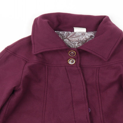 Womens UK Size 14 Anne De Lancay Purple Jacket