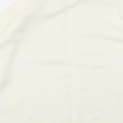 EWM Womens Ivory   Pullover Jumper Size S