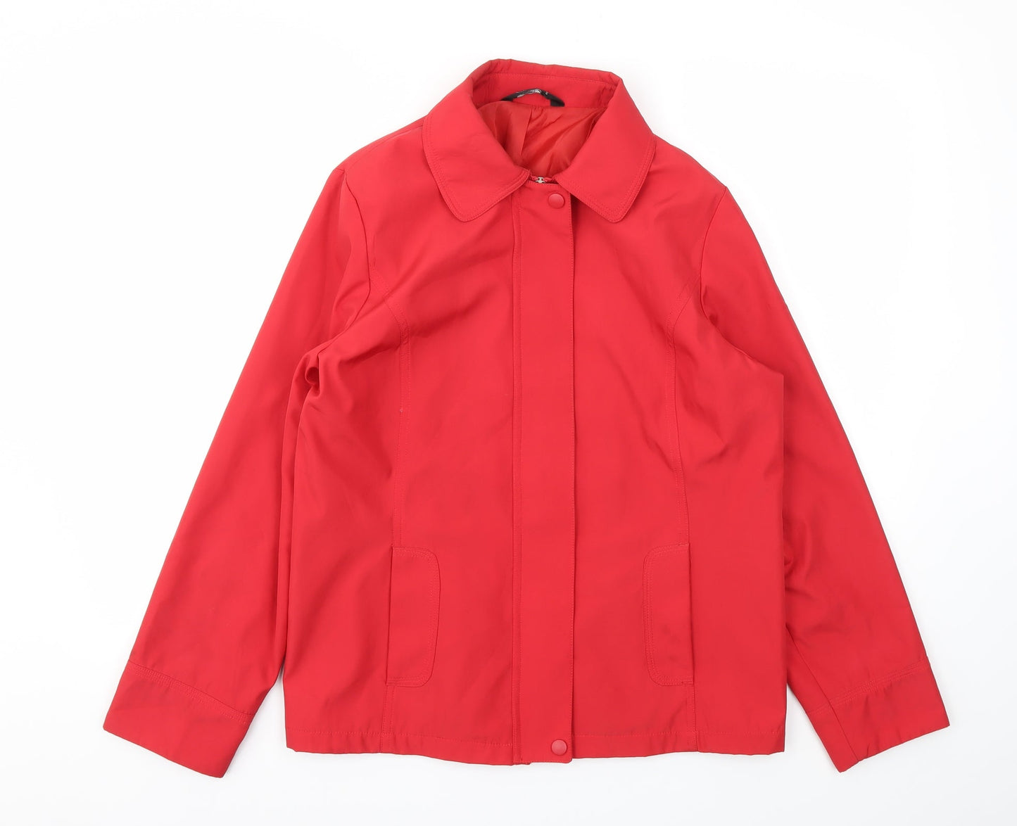 BM Womens Red   Jacket Coat Size S