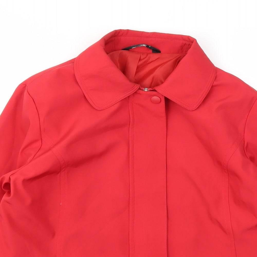 BM Womens Red   Jacket Coat Size S