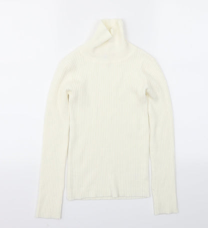 jhon lewis  Girls Ivory   Pullover Jumper Size 11 Years
