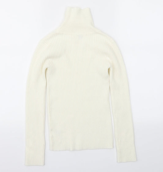 jhon lewis  Girls Ivory   Pullover Jumper Size 11 Years