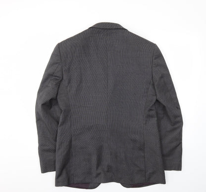 Mens UK Size 40 M&S Regular Grey Suit Jacket