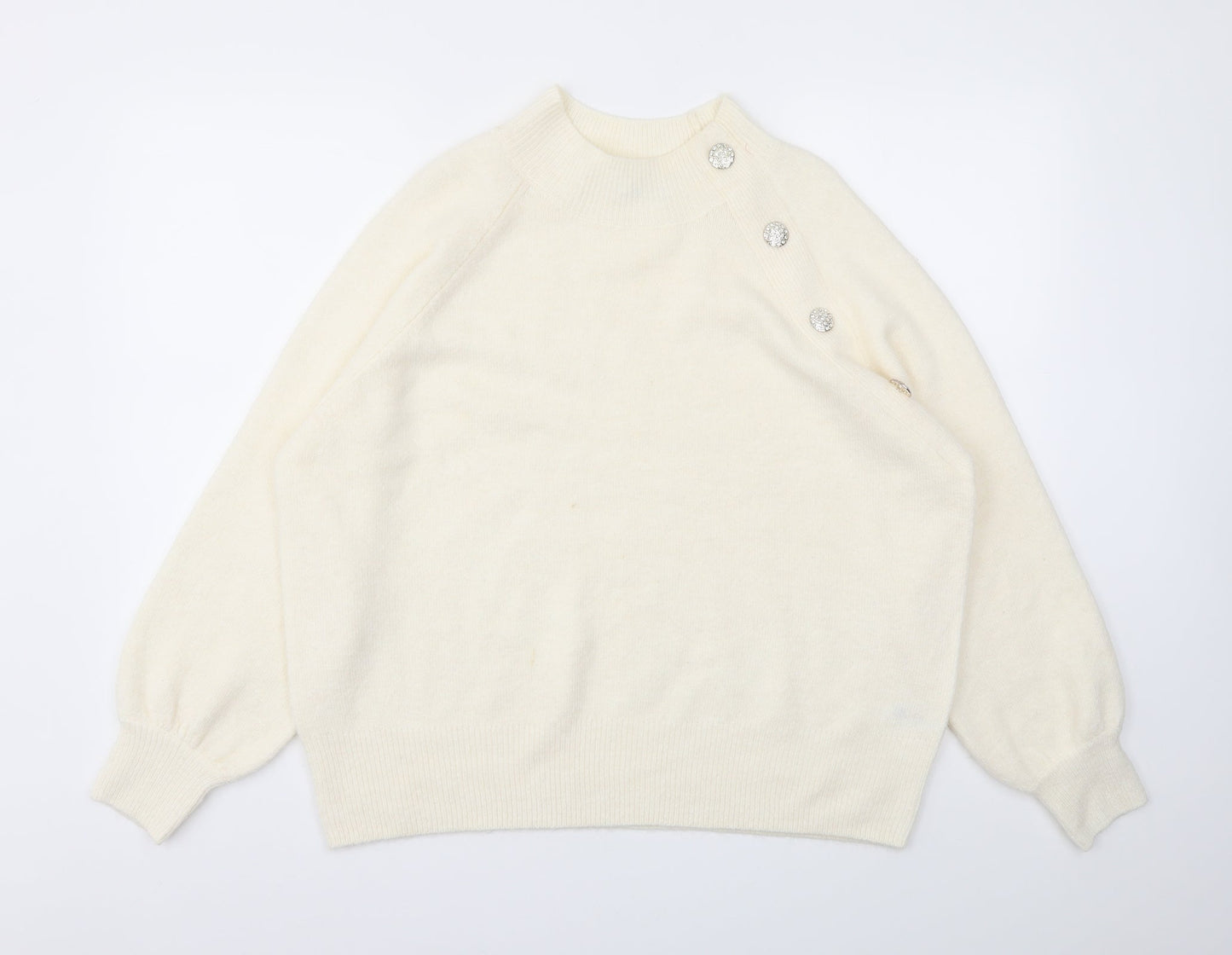 George Womens Beige   Pullover Jumper Size L