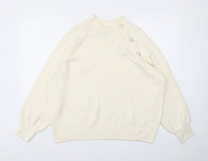 George Womens Beige   Pullover Jumper Size L