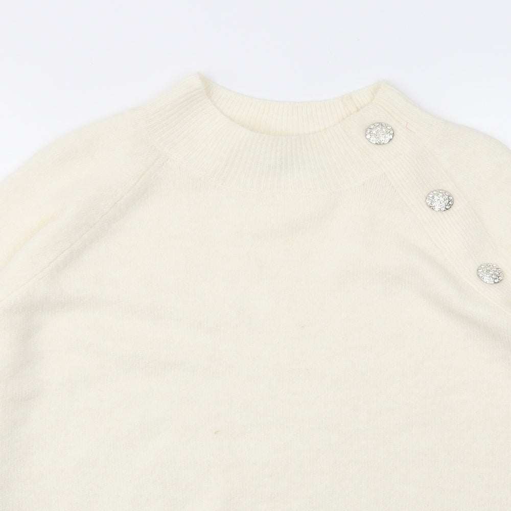 George Womens Beige   Pullover Jumper Size L