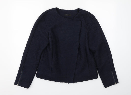 M&S Womens Blue   Jacket Blazer Size 12
