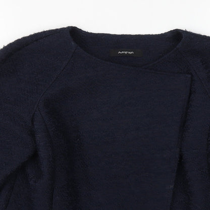 M&S Womens Blue   Jacket Blazer Size 12