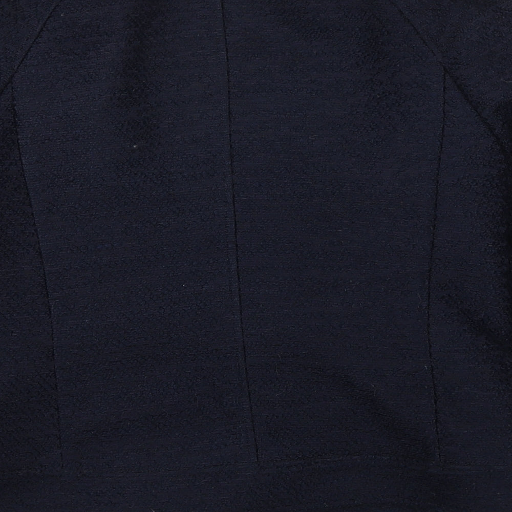 M&S Womens Blue   Jacket Blazer Size 12