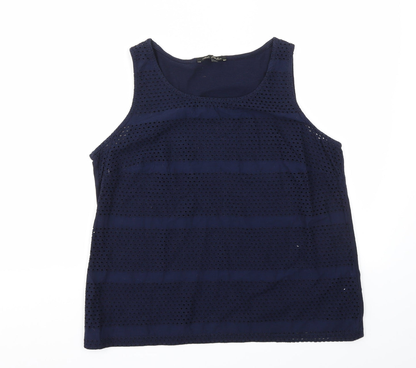 Womens UK Size 14 NEXT Blue Basic T-Shirt