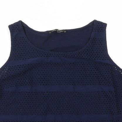 Womens UK Size 14 NEXT Blue Basic T-Shirt