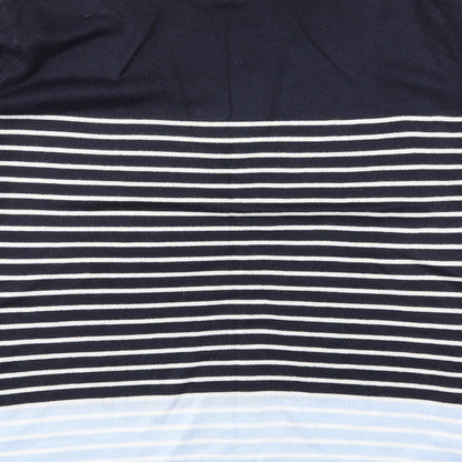 Bonmarché Womens Blue Striped  Pullover Jumper Size 12