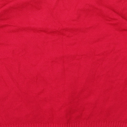 Womens UK Size 14 M&S Pink Pullover Jumper