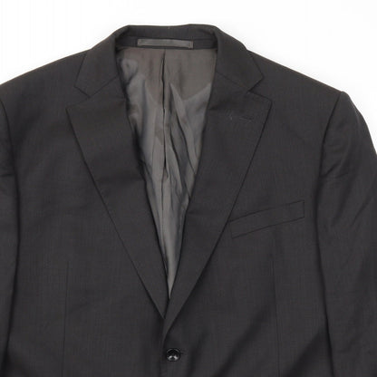 Mens UK Size 44 M&S Regular Grey Suit Jacket