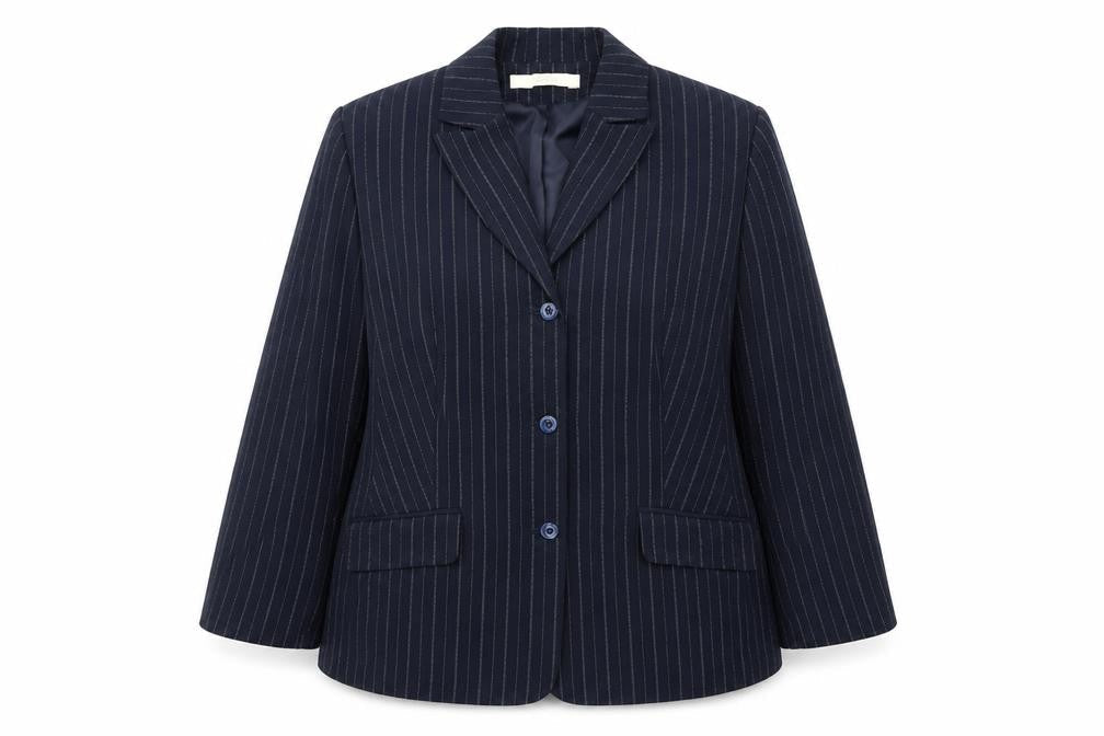 Womens UK Size 20 Classics Regular Blue Blazer