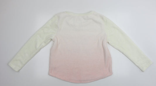 George  Womens White   Pullover Jumper Size 14