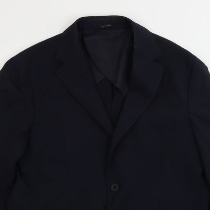 Womens UK Size 10 Preworn Regular Blue Blazer