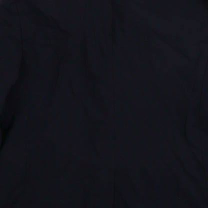 Womens UK Size 10 Preworn Regular Blue Blazer