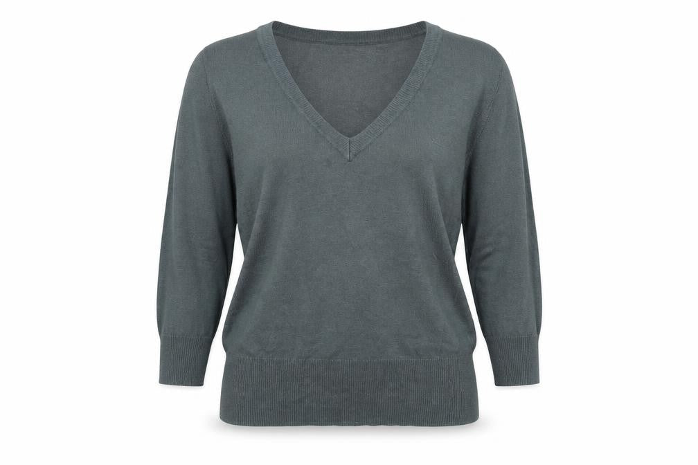 Womens UK Size 10 Atmosphere Grey Pullover Jumper