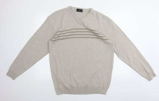 Classic Collection  Womens Beige   Pullover Jumper Size L