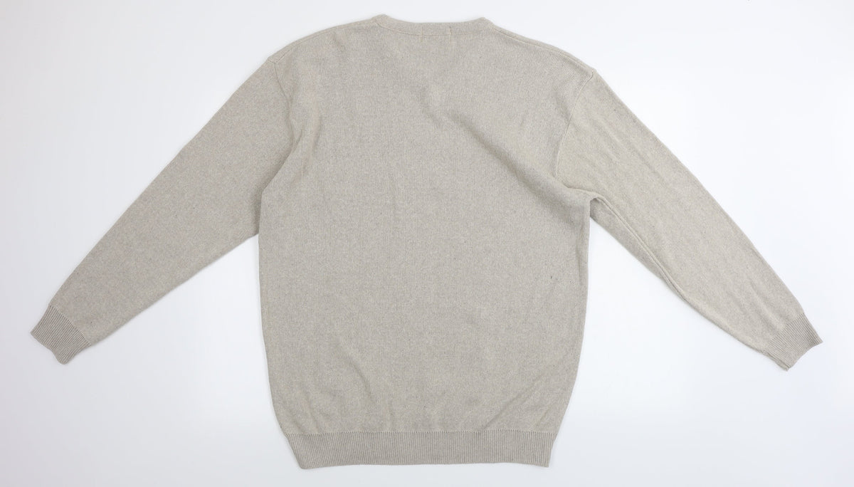 Classics Collection  Womens Beige   Pullover Jumper Size L