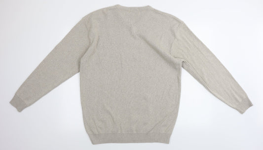 Classic Collection  Womens Beige   Pullover Jumper Size L