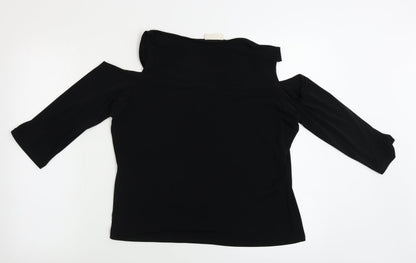 For Woman  Womens Black   Basic Blouse Size 14