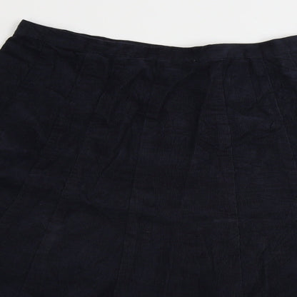 keu Womens Blue   A-Line Skirt Size 12