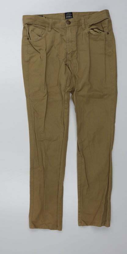 industrialize   Mens Brown   Trousers  Size 32 in L26 in