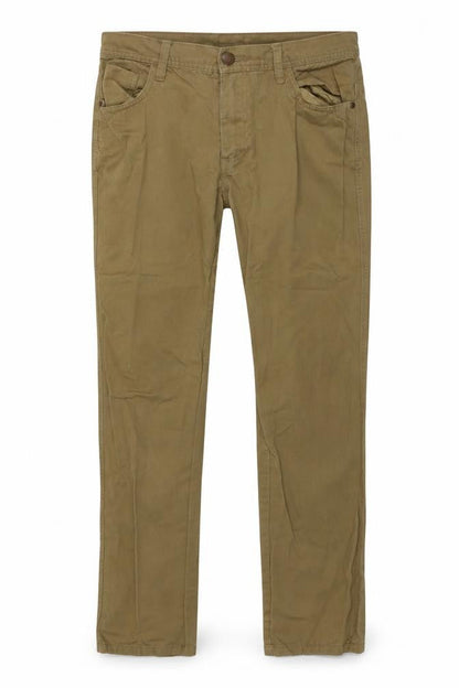 Mens UK Size 32 in industrialize Regular Fit  Brown Trousers