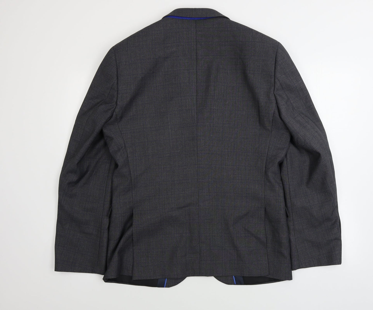 Mens UK Size 42 OneSix5ive Regular Grey Suit Jacket