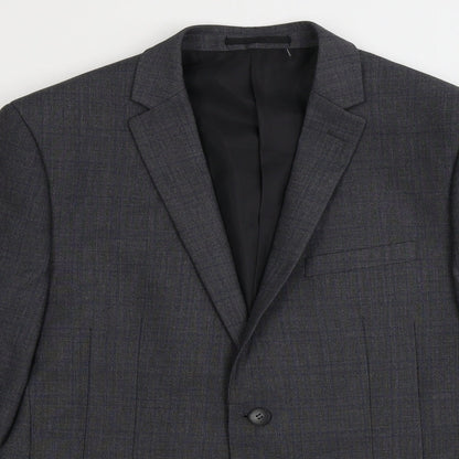 Mens UK Size 42 OneSix5ive Regular Grey Suit Jacket