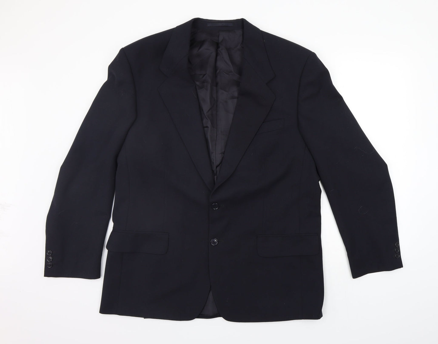 Mens UK Size S Harewood Regular Blue Suit Jacket