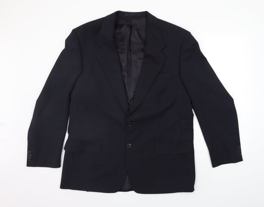 Mens UK Size S Harewood Regular Blue Suit Jacket